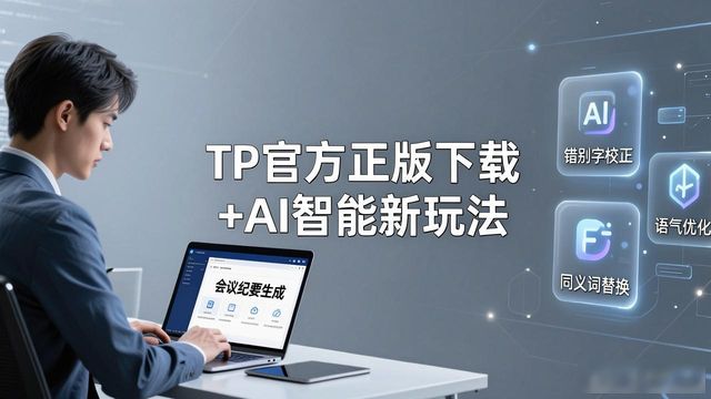 TP官方正版下载+AI智能新玩法，这些功能你试过吗？